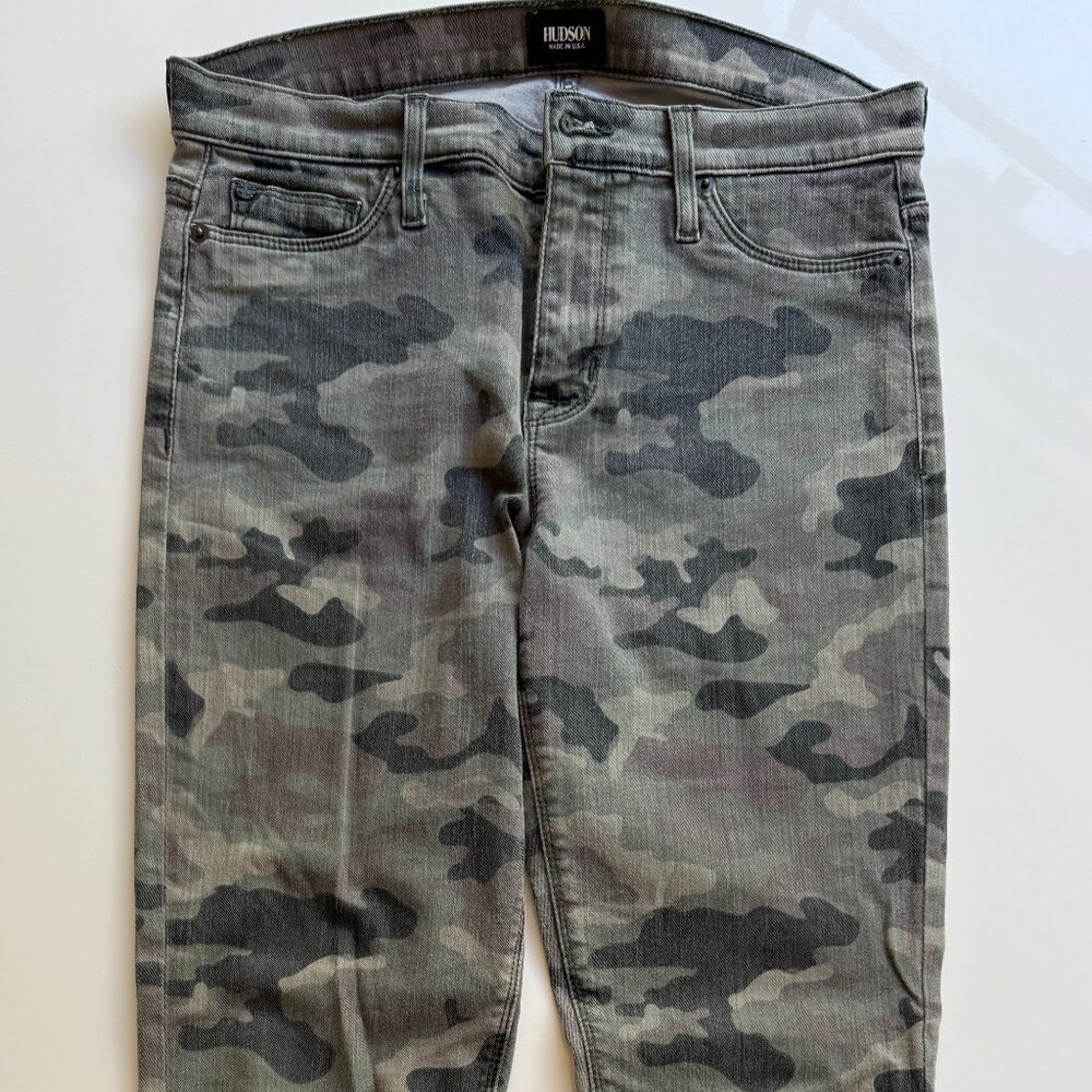 Hudson Camo Skinny Jeans - size 29